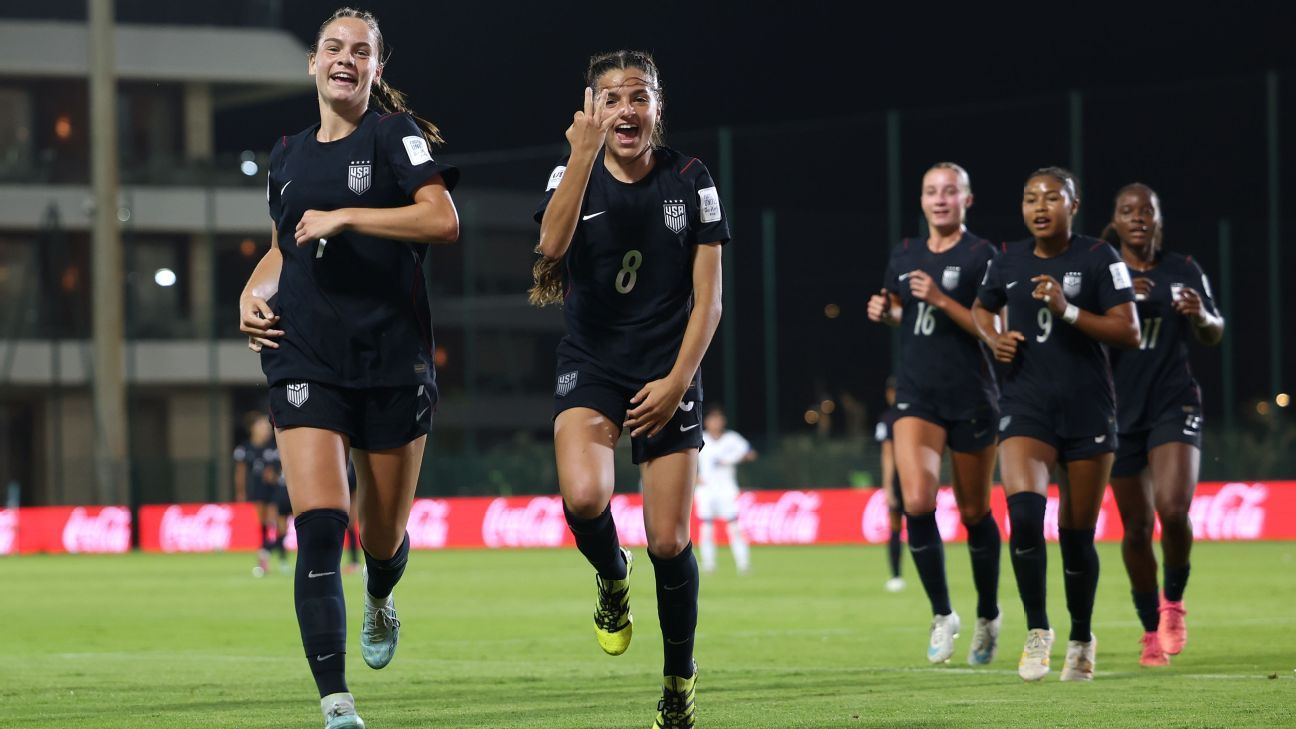 17-0! Record-breaking USWNT U17 crushes Samoa in WC opener