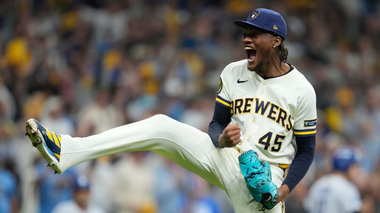 Brewers down Dodgers in NLCS opener: Takeaways,...