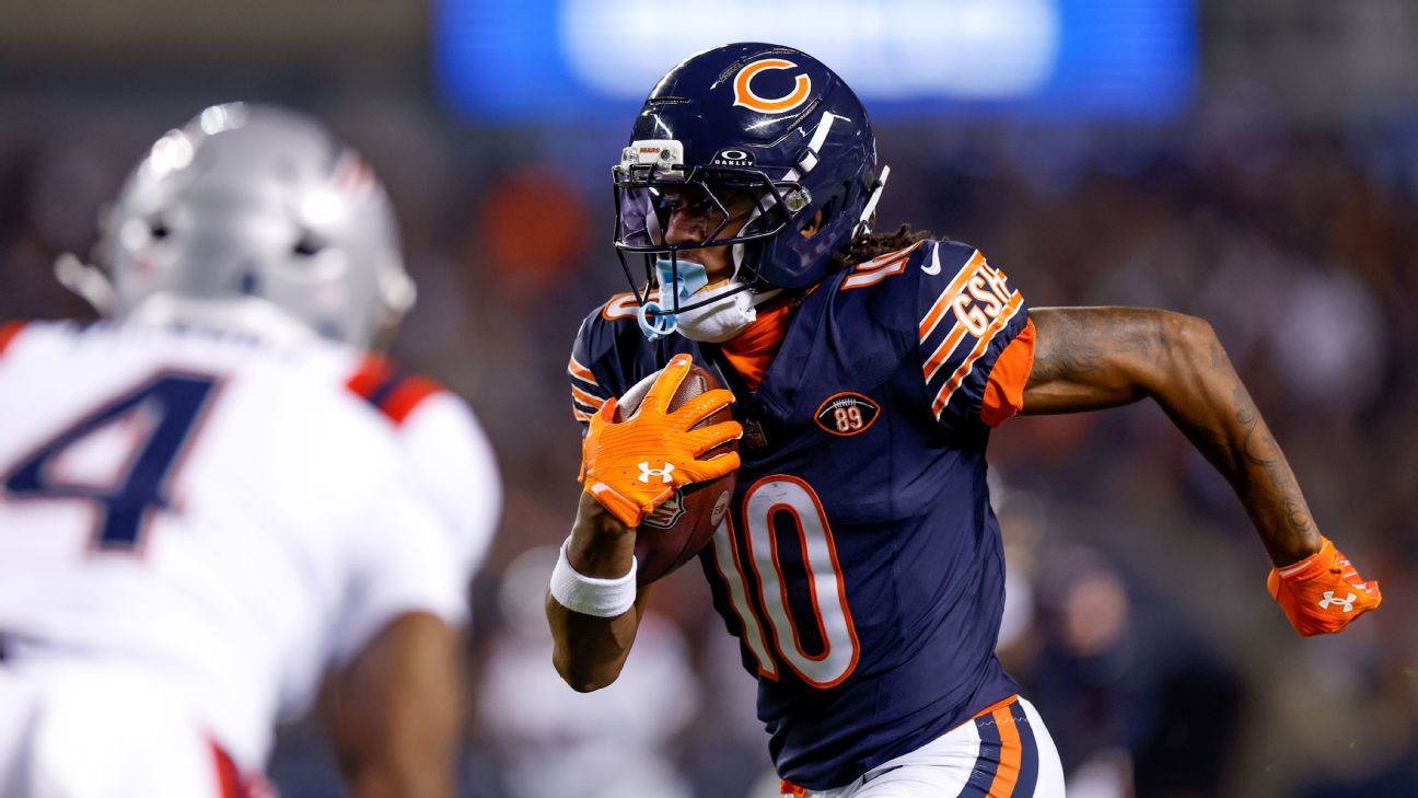 Caleb Williams, Bears find just enough to hold off Pats