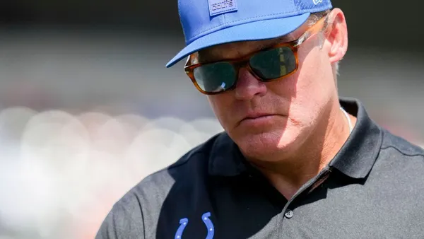 img of Colts fire GM Ballard after home loss to Titans, cite...