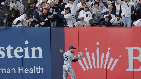 img of Fan called for interference in Bronx as Yankees lose...