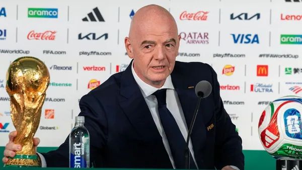 img of Infantino slams WC critics for 'spreading hate'