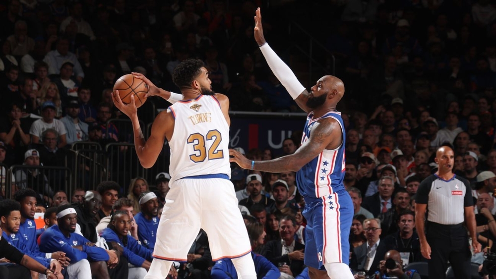 img of LeBron at center?! Why the 76ers had to get creative...