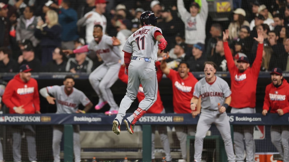 img of MLB division series takeaways: Guardians rock White...