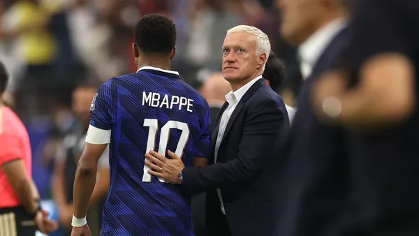 img of Mbappé to France: 'We owed you a better ending'