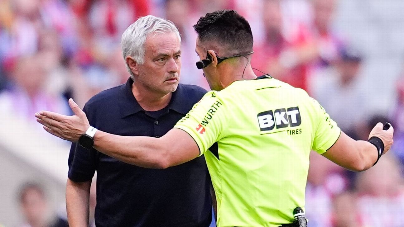 Mourinho's ref rants overshadow Madrid derby defeat; can Arsenal shrug...