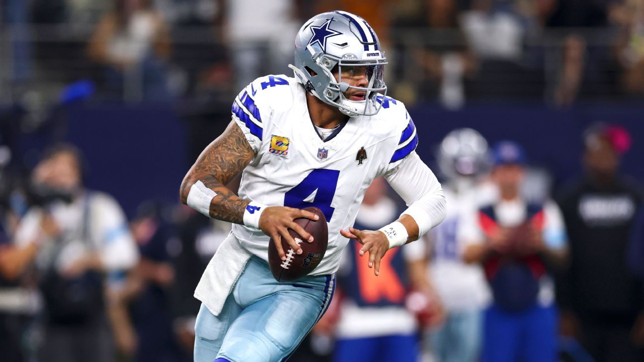 Prescott irked by stadium worker's callout after...
