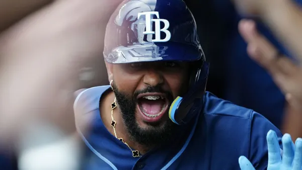 img of Rays' Caminero homers in sixth straight game