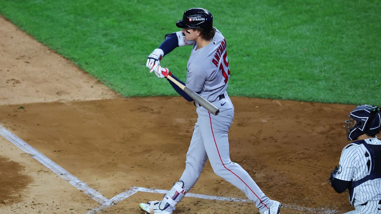 Red Sox lose OF Anthony to hand injury; Game 2 status...