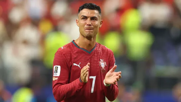 img of Ronaldo exits in tears as Spain end final World Cu...