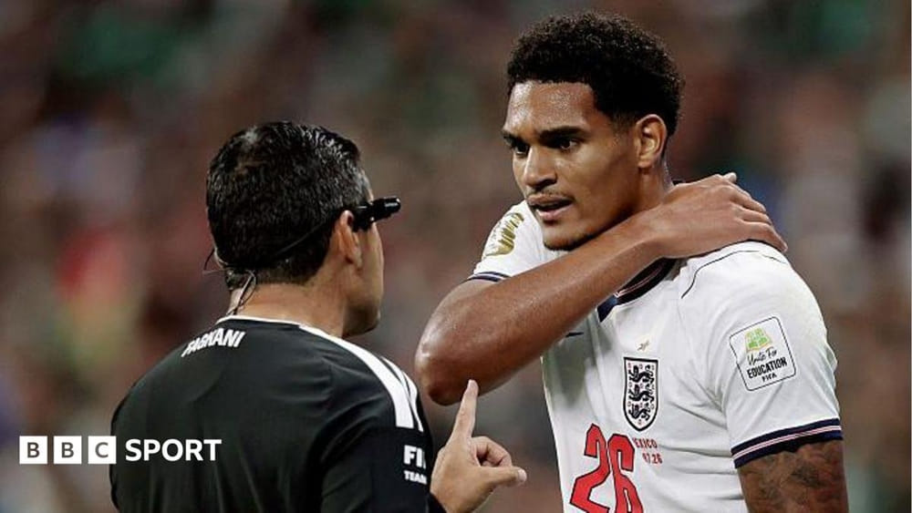 img of World Cup 2026: FA could appeal after Jarell Quansah red card v Mexico -...