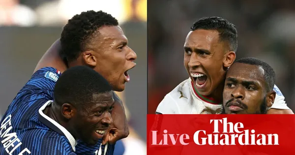 img of World Cup 2026: France v Morocco quarter-final buildup, Collina defends...