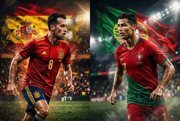 img of World Cup 2026: Will Spain and Portugal set up last-16 tie? - BBC